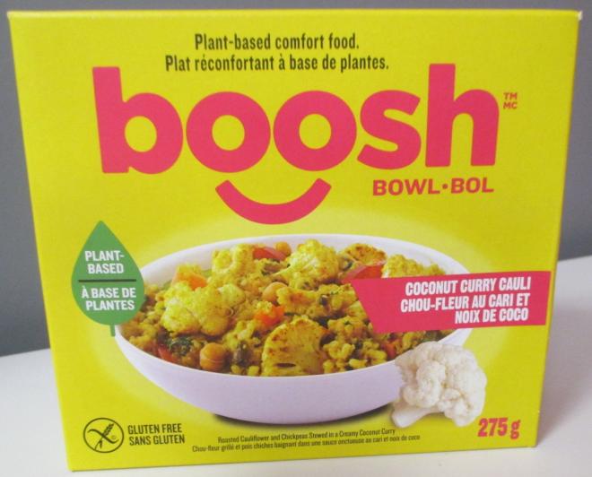 Boosh brand Coconut Curry Cauli Bowl recalled due to undeclared milk
